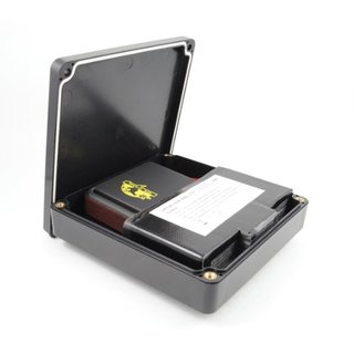 Komplettbox FLAT: Box+Magnet+Akku 11400 mAh für Tracker TK104, TK102 V3 V6, TK5000 bis 10.2014 Goldkontakte!!!